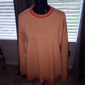 L/S orange sweater